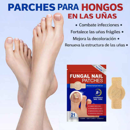 Parches Regeneradores de uñas - BIG PACK 21/UN