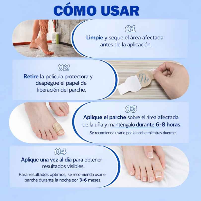 Parches Regeneradores de uñas - BIG PACK 21/UN