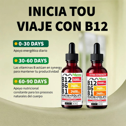 Complejo Ava de vitaminas B , 5 en 1 | El suplemento que hará nacer de cada hombre y mujer Su mejor versión !