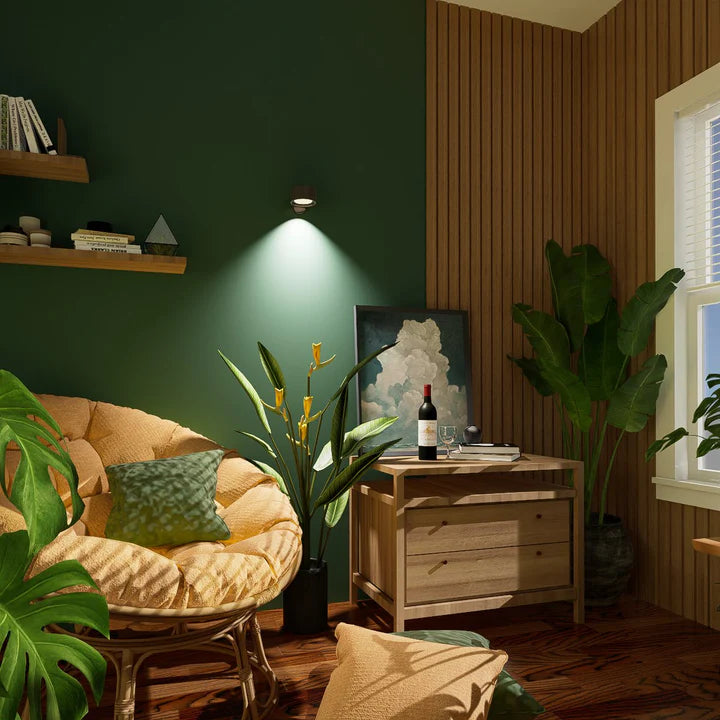 OFERTA 2x1 - Lámpara de pared USB inalámbrica giratoria de 360°