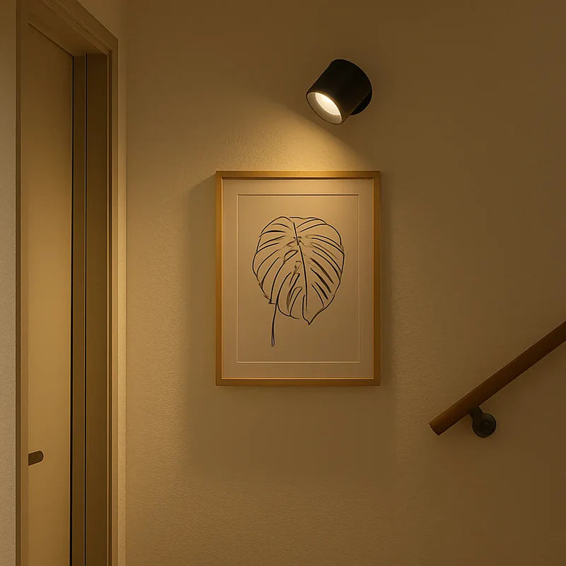 OFERTA 2x1 - Lámpara de pared USB inalámbrica giratoria de 360°