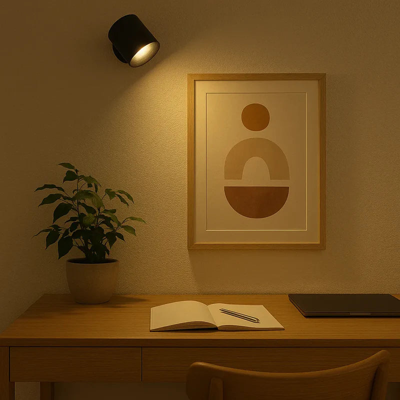 OFERTA 2x1 - Lámpara de pared USB inalámbrica giratoria de 360°