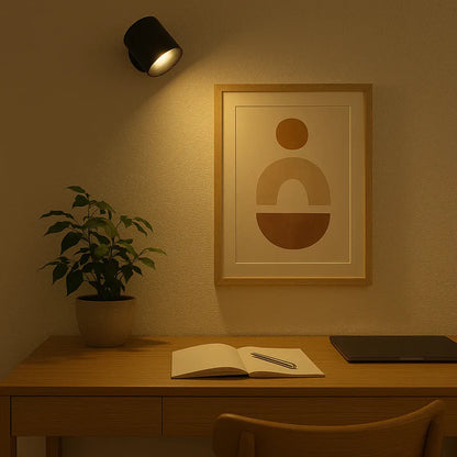 OFERTA 2x1 - Lámpara de pared USB inalámbrica giratoria de 360°