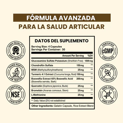 AVA FLEX™ | Movimiento Sin Límites , Comienza tu día al Máximo con Nuestro Suplemento y Olvídate del Dolor Articular