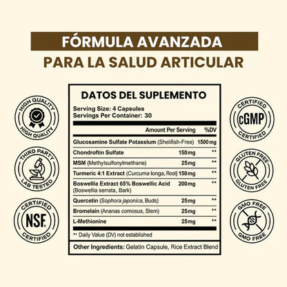 AVA FLEX™ | Movimiento Sin Límites , Comienza tu día al Máximo con Nuestro Suplemento y Olvídate del Dolor Articular
