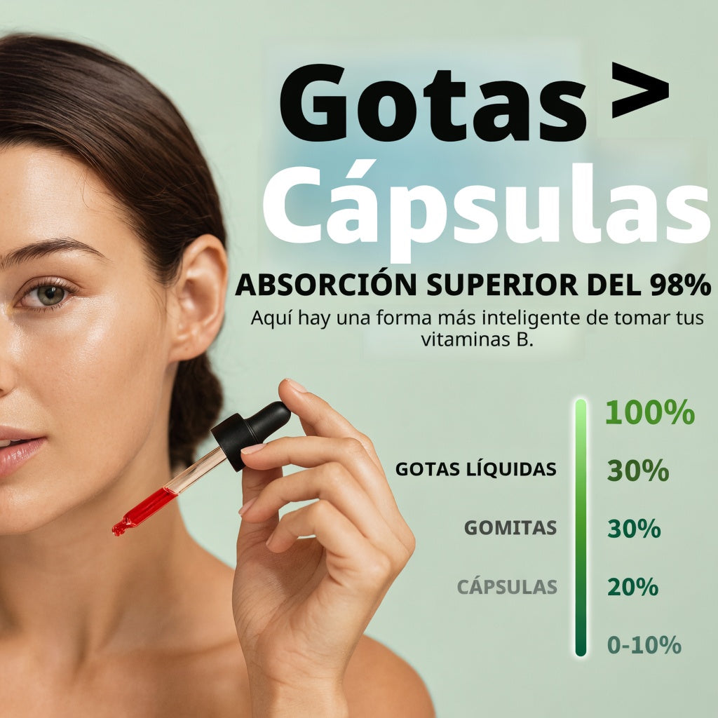 Complejo Ava de vitaminas B , 5 en 1 | El suplemento que hará nacer de cada hombre y mujer Su mejor versión !